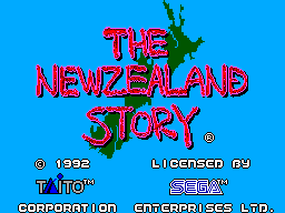 New Zealand Story Title Screen